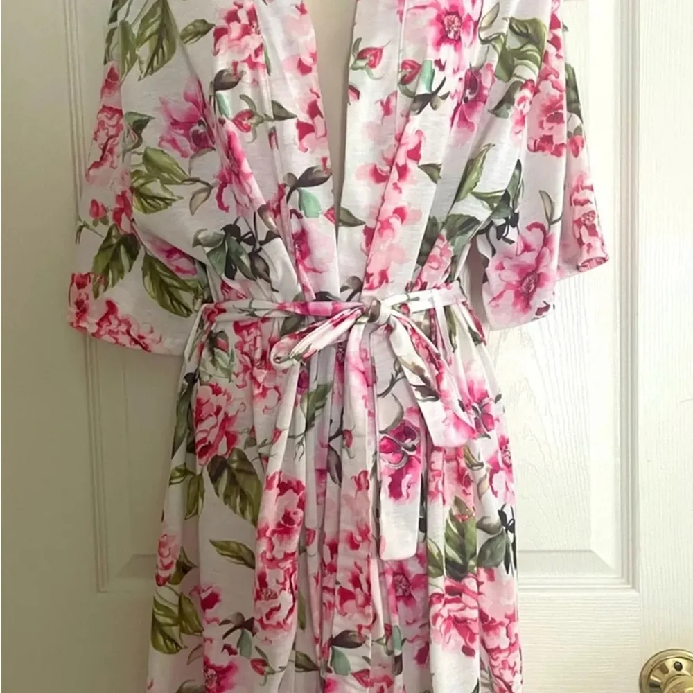 Show Me Your‎ MuMu Floral Print Women's Kimono Robe